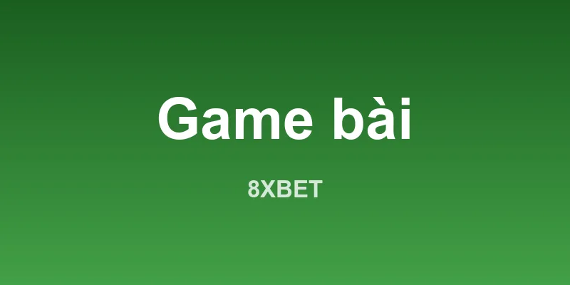 Hình minh họa trò chơi đối kháng trực tuyến 8XBET